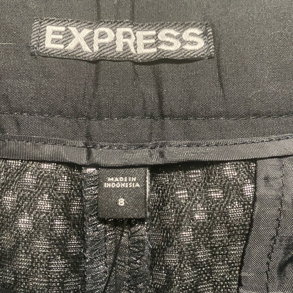 NWOT Express Gunmetal Hot Pants - Picture 2 of 3